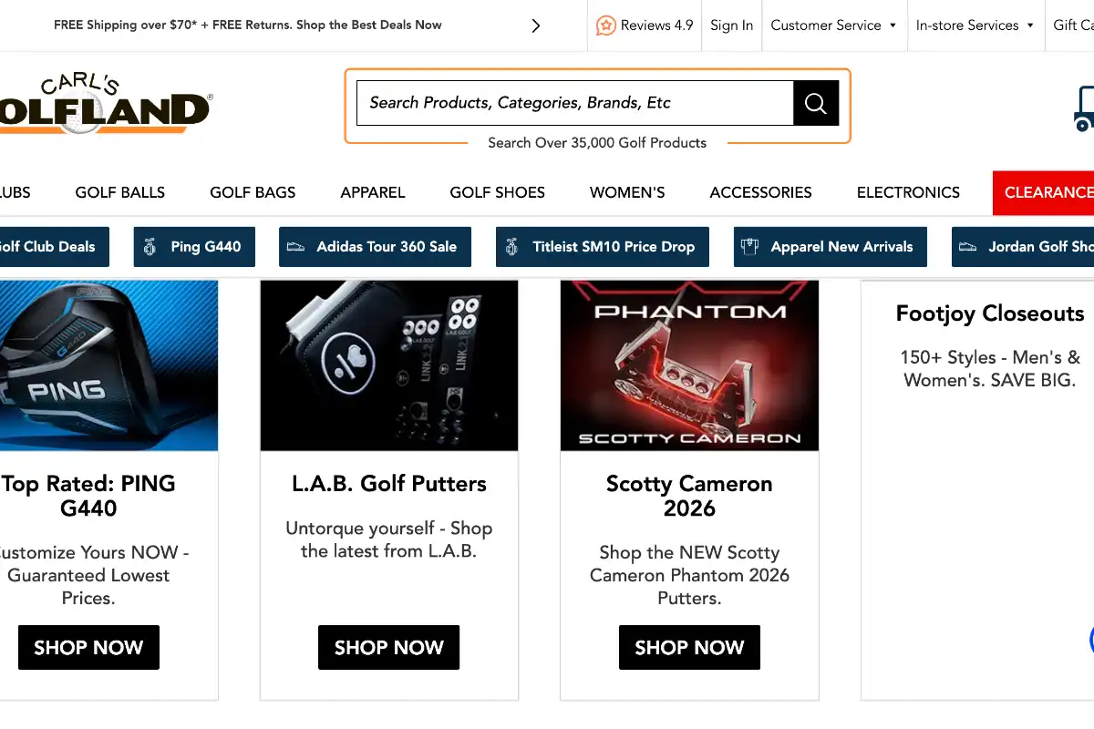 Carl's Golfland（カールズゴルフランド）