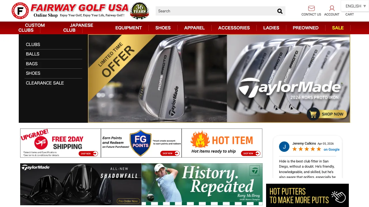 Fairway Golf USA（フェアウェイゴルフ）