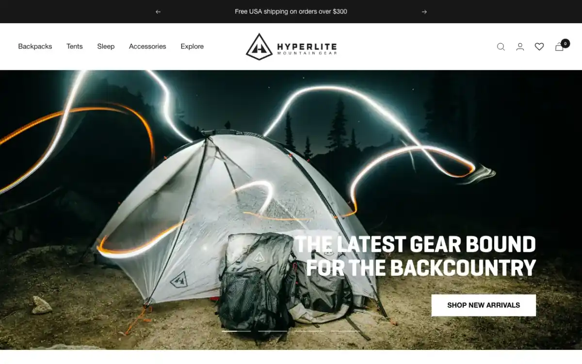 Hyperlite Mountain Gear (ハイパーライト・マウンテン・ギア)