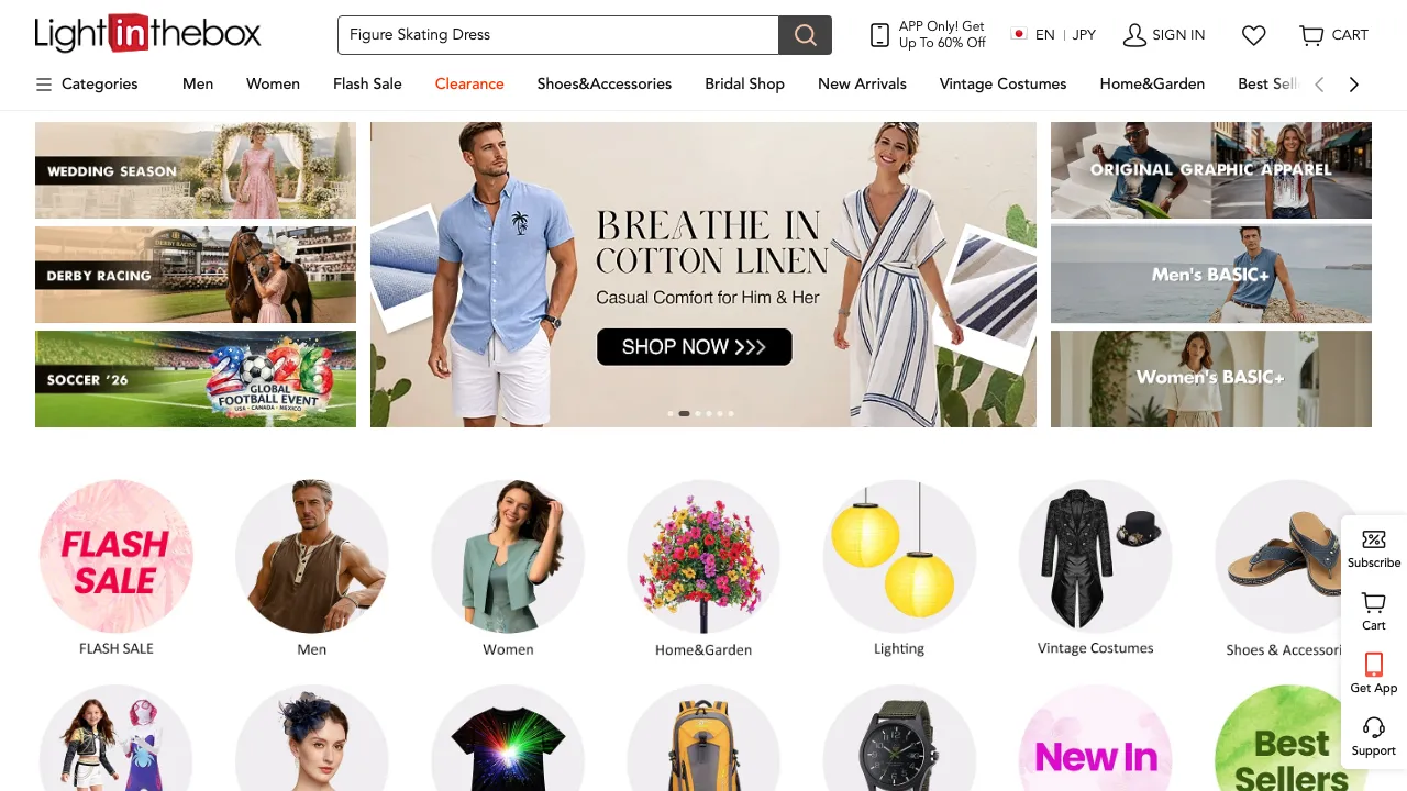 LightInTheBox（ライトインザボックス）