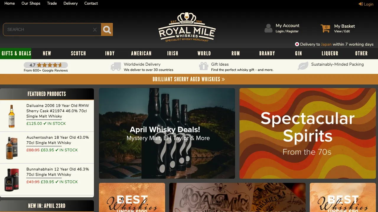Royal Mile Whiskies