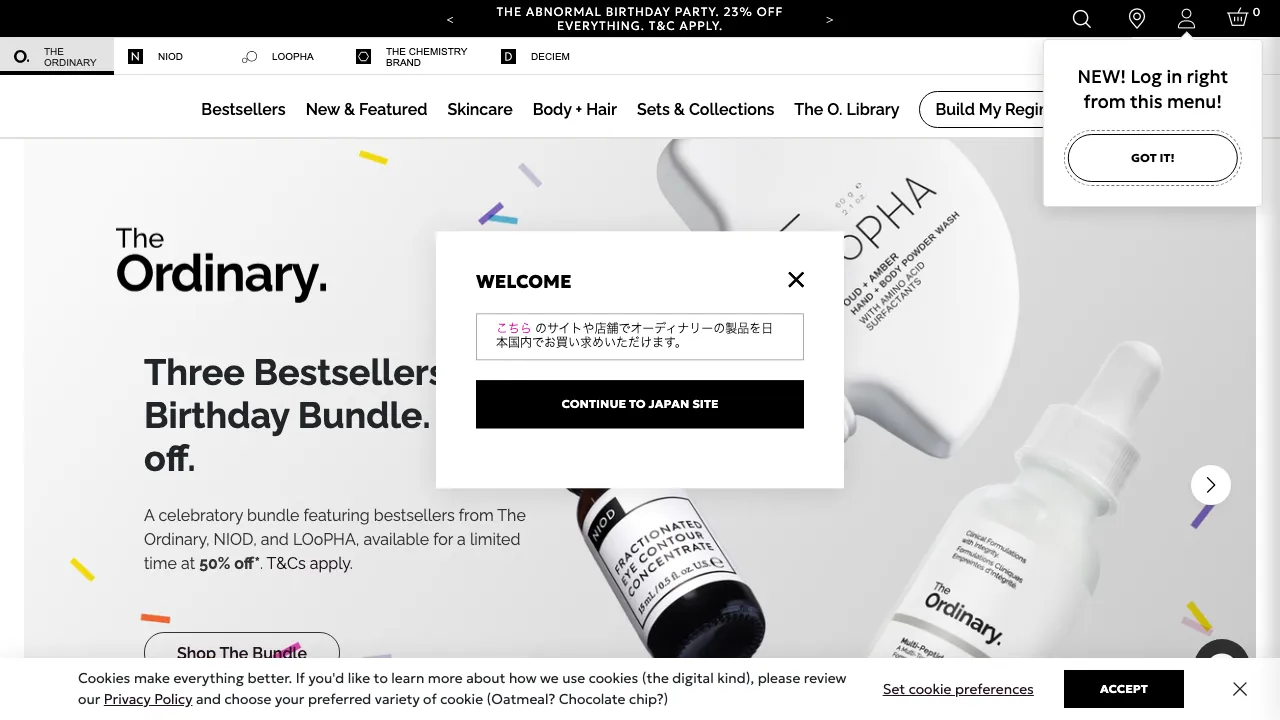 The Ordinary（ジ・オーディナリー）