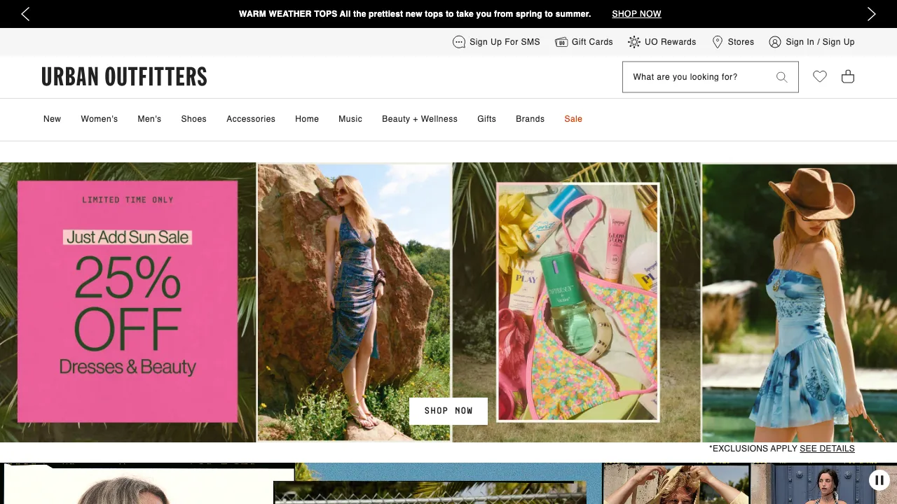 Urban Outfitters（アーバンアウトフィッターズ）